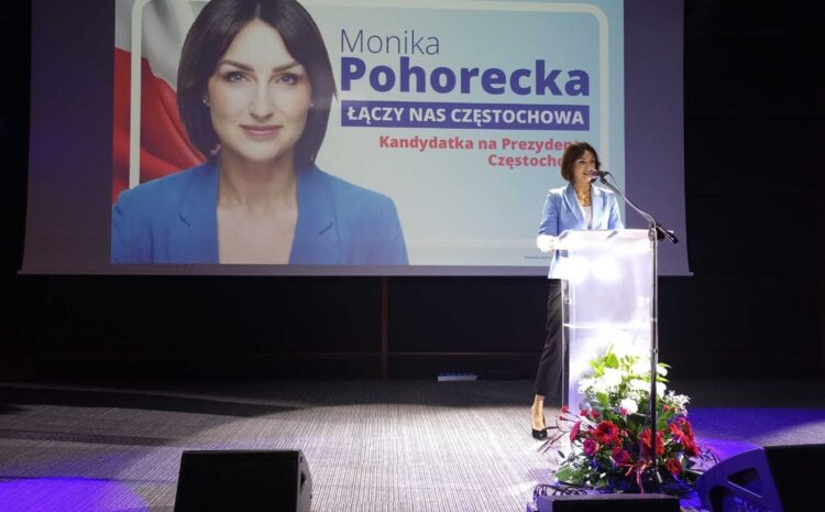  Monika Pohorecka kandydatką na Prezydenta Mista Częstochowy.